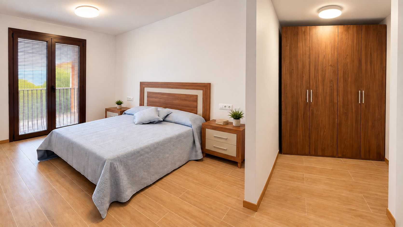 Dormitorio de matrimonio de Forcall Suites I